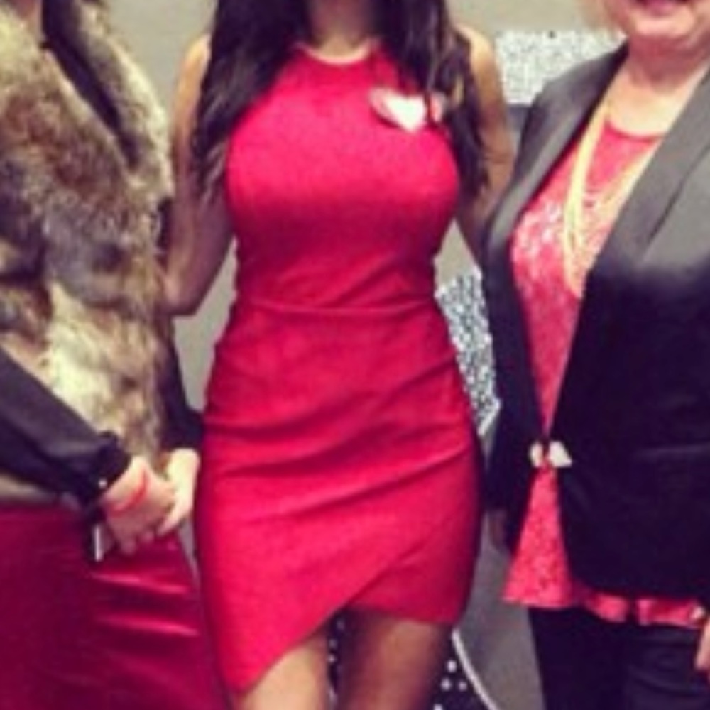 BeBe Red Dress